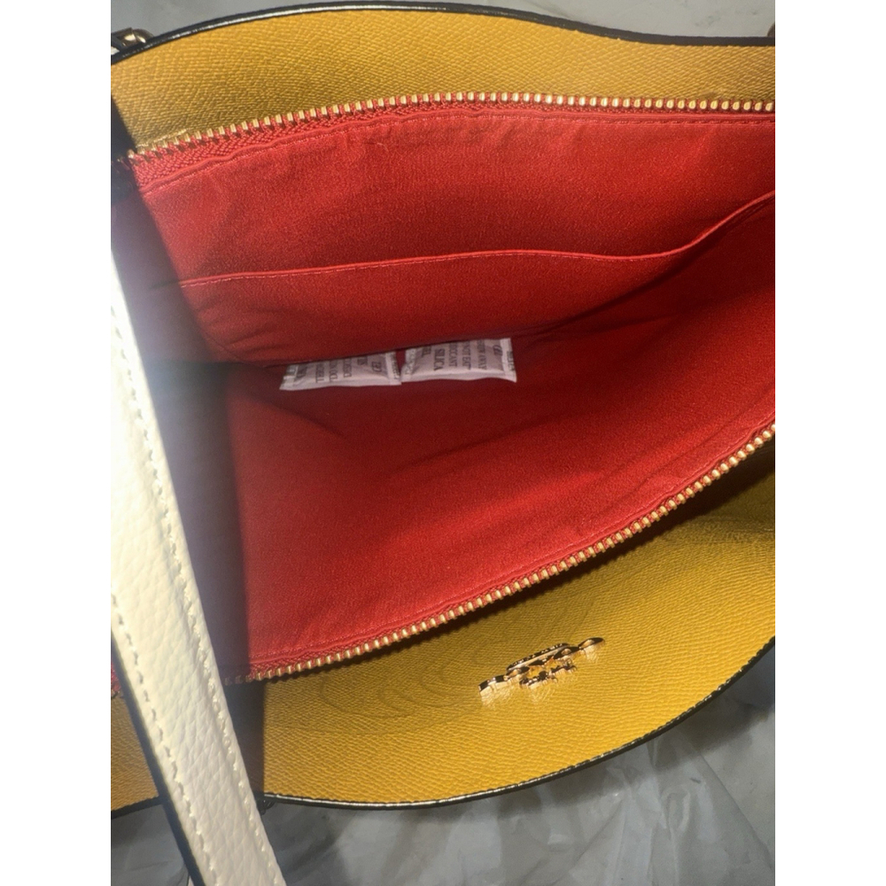 Coach C6978 Mickey Mouse X Keith Haring Mollie Large Leather Shoulder Tote Bag - Picture 14 of 16